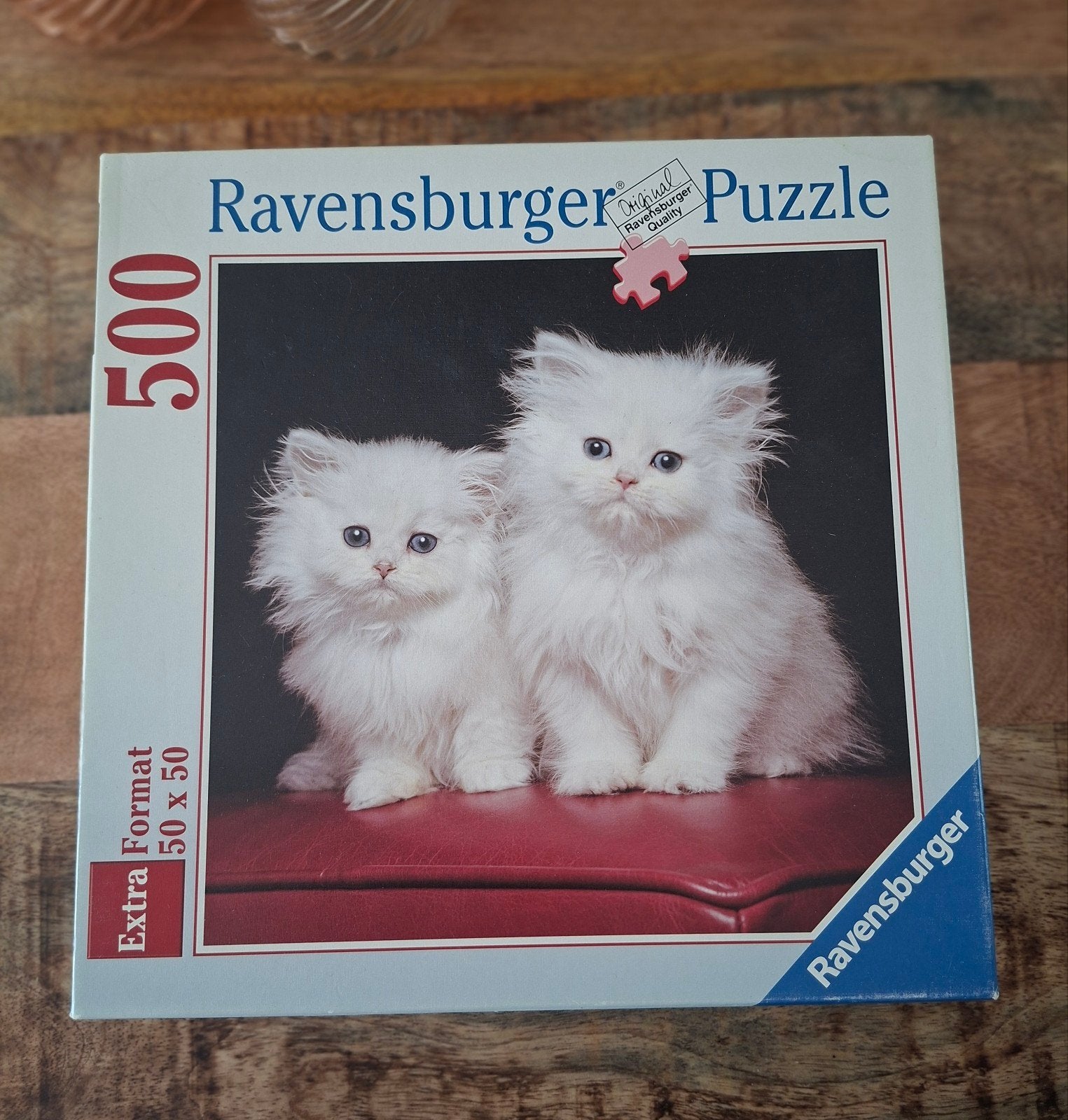 Ravensburger Legpuzzel 500 stukjes - kittens, Ophalen, 500 t/m 1500 stukjes, Zo goed als nieuw, Legpuzzel