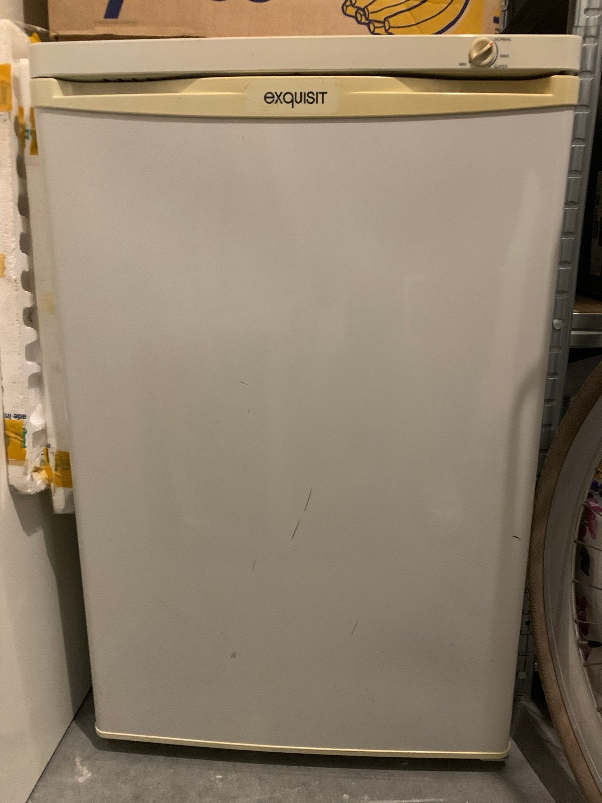 Exquisit vriezer met 4 lades - Zie beschrijving, Gebruikt, 75 tot 100 liter, Met aparte vriezer, 45 tot 60 cm