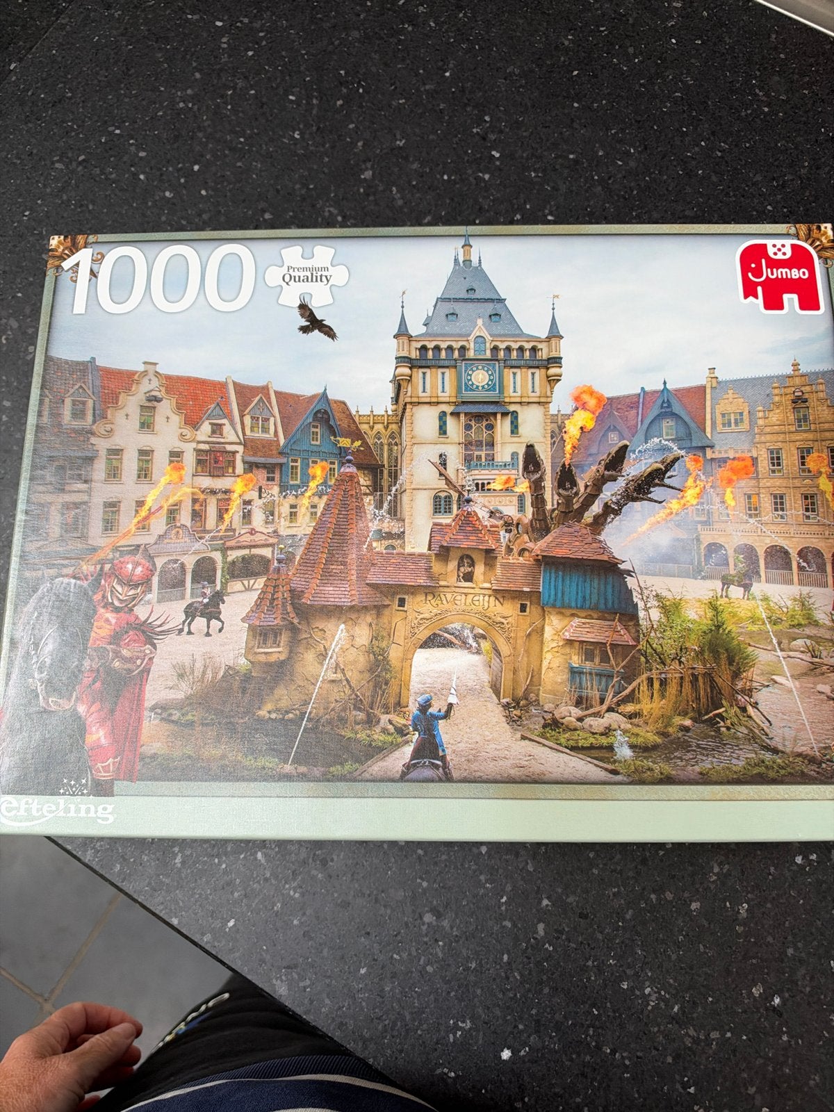 Jumbo Efteling Raveleijn Legpuzzel 1000 stukjes, Ophalen of Verzenden, 500 t/m 1500 stukjes, Nieuw, Legpuzzel