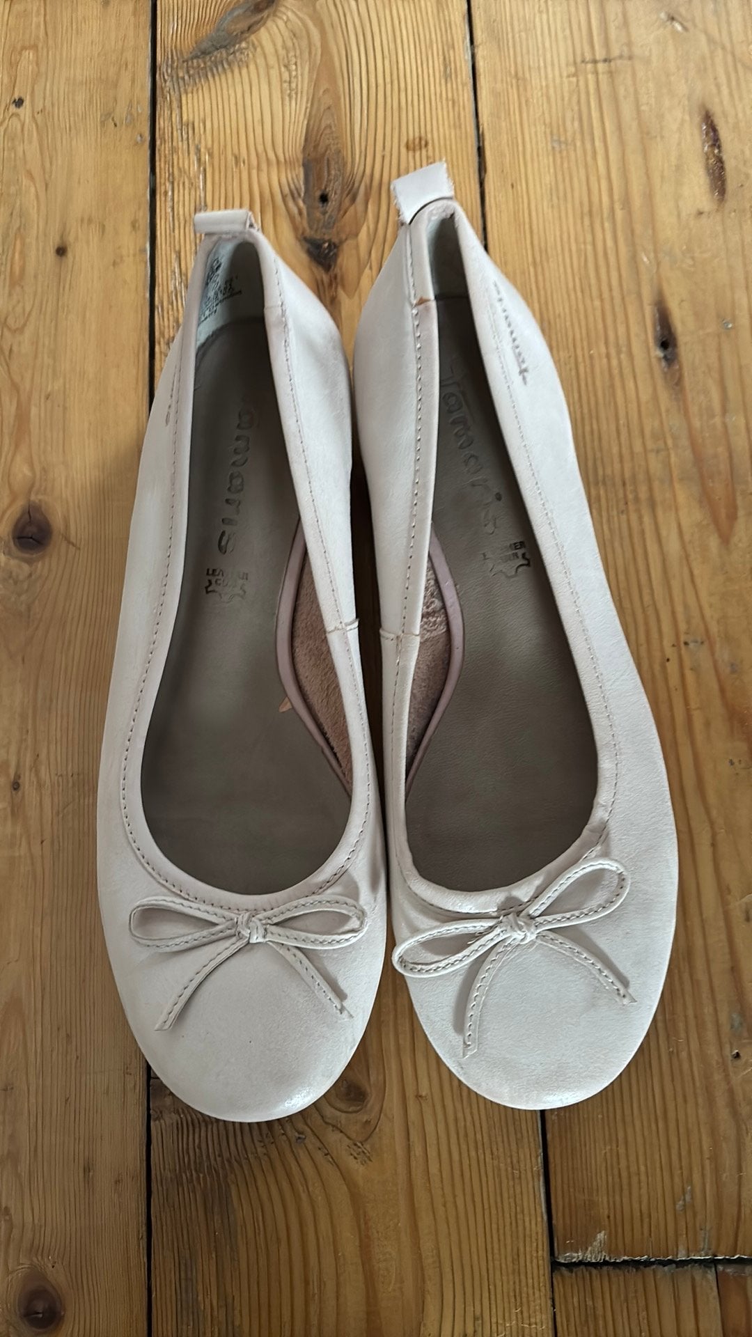 Tamaris maat 38 ballerina ‘s, Ophalen of Verzenden, Zo goed als nieuw, Roze