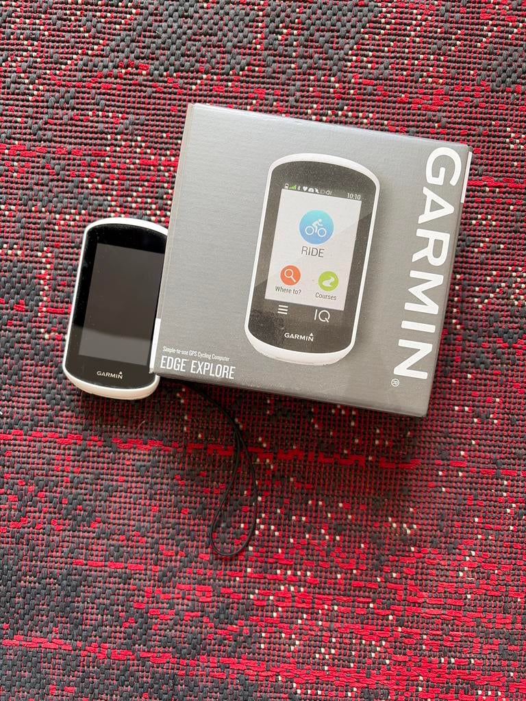 Garmin Edge Explore GPS Fietscomputer, Fietsen en Brommers, Fietsaccessoires | Fietscomputers, Zo goed als nieuw, GPS, Ophalen of Verzenden
