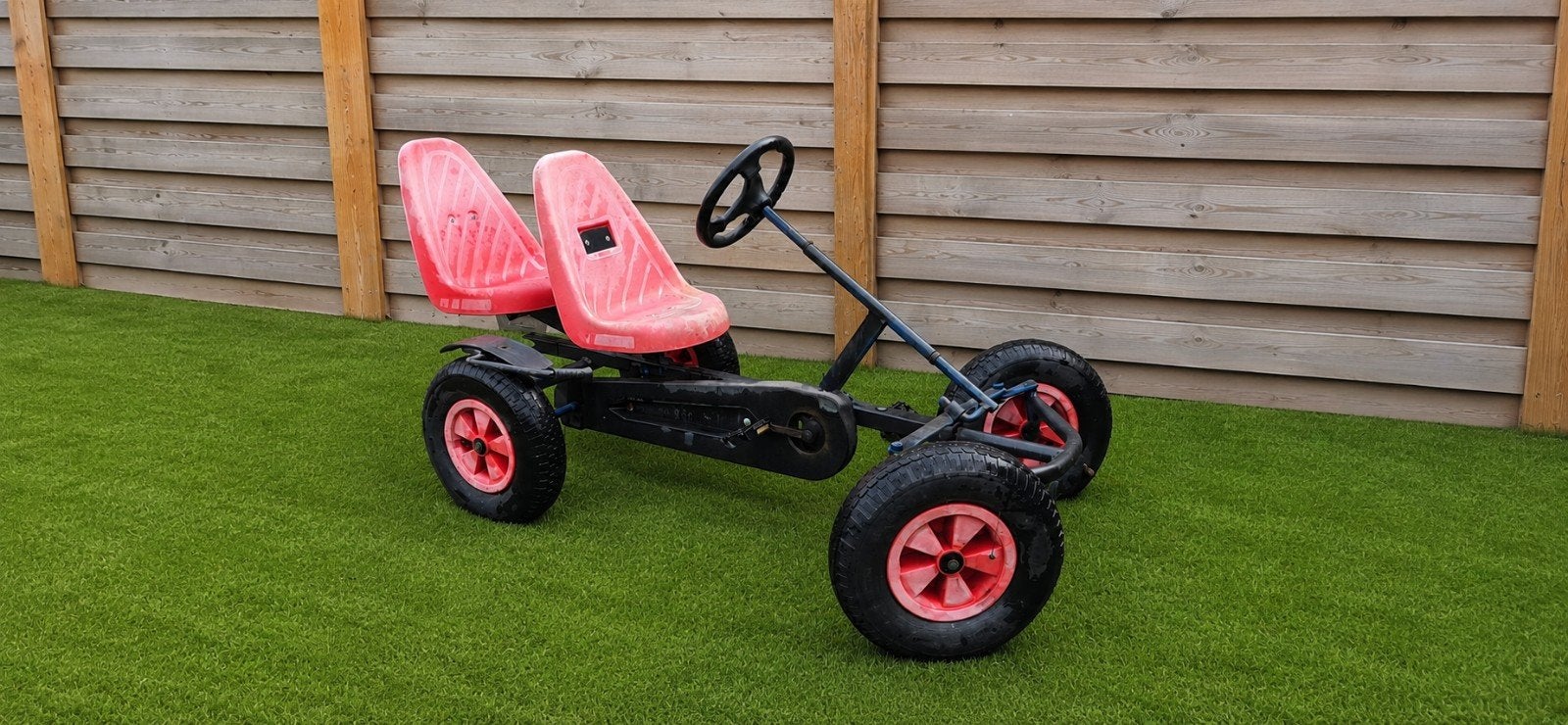 Mammoet skelter met duozit - Goede staat, Kinderen en Baby's, Ophalen, Gebruikt, Mammoet, Duozit