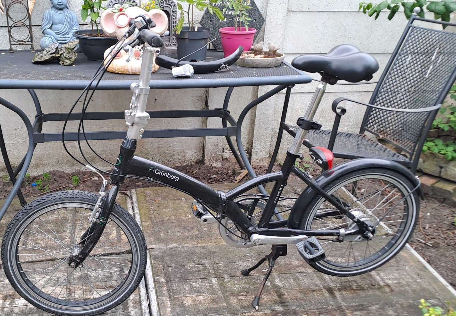 Grunberg Vouwfiets met 5 versnellingen, Fietsen en Brommers, Ophalen, Gebruikt, 20 inch of meer, Versnellingen