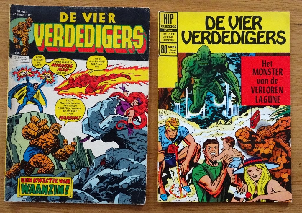 De vier Verdedigers  2 strips, Gelezen, Ophalen of Verzenden, Williams Nederland, Meerdere stripboeken