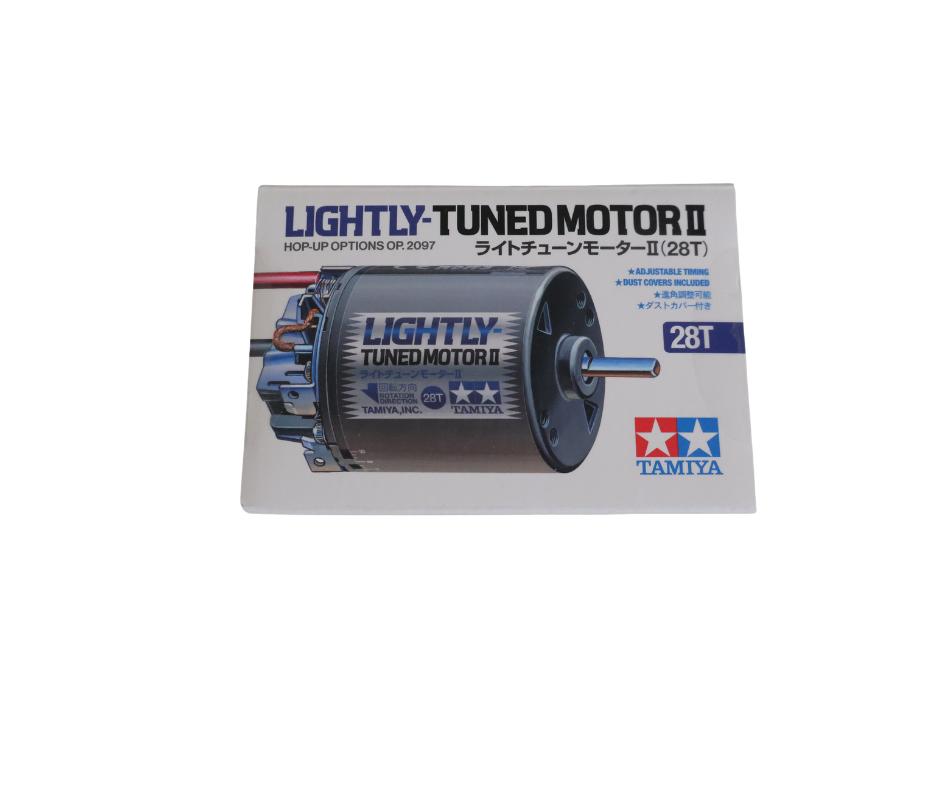 Tamiya 22097 E-Motor Lightly Tuned II 28T BB/Ti 22097, Elektro, Nieuw, Ophalen of Verzenden, Schaal 1:10