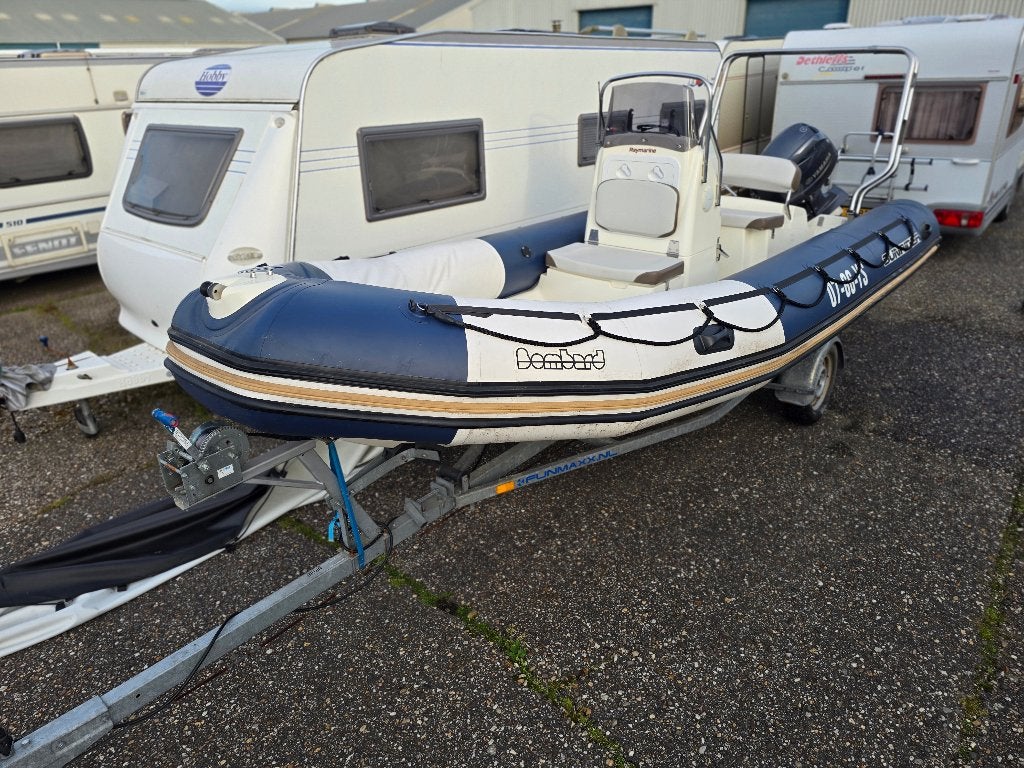 Bombard Zodiac Sunrider 550 RIB met Yamaha F70AETL, Watersport en Boten, Gebruikt, Bombard, Peddels, 70 pk