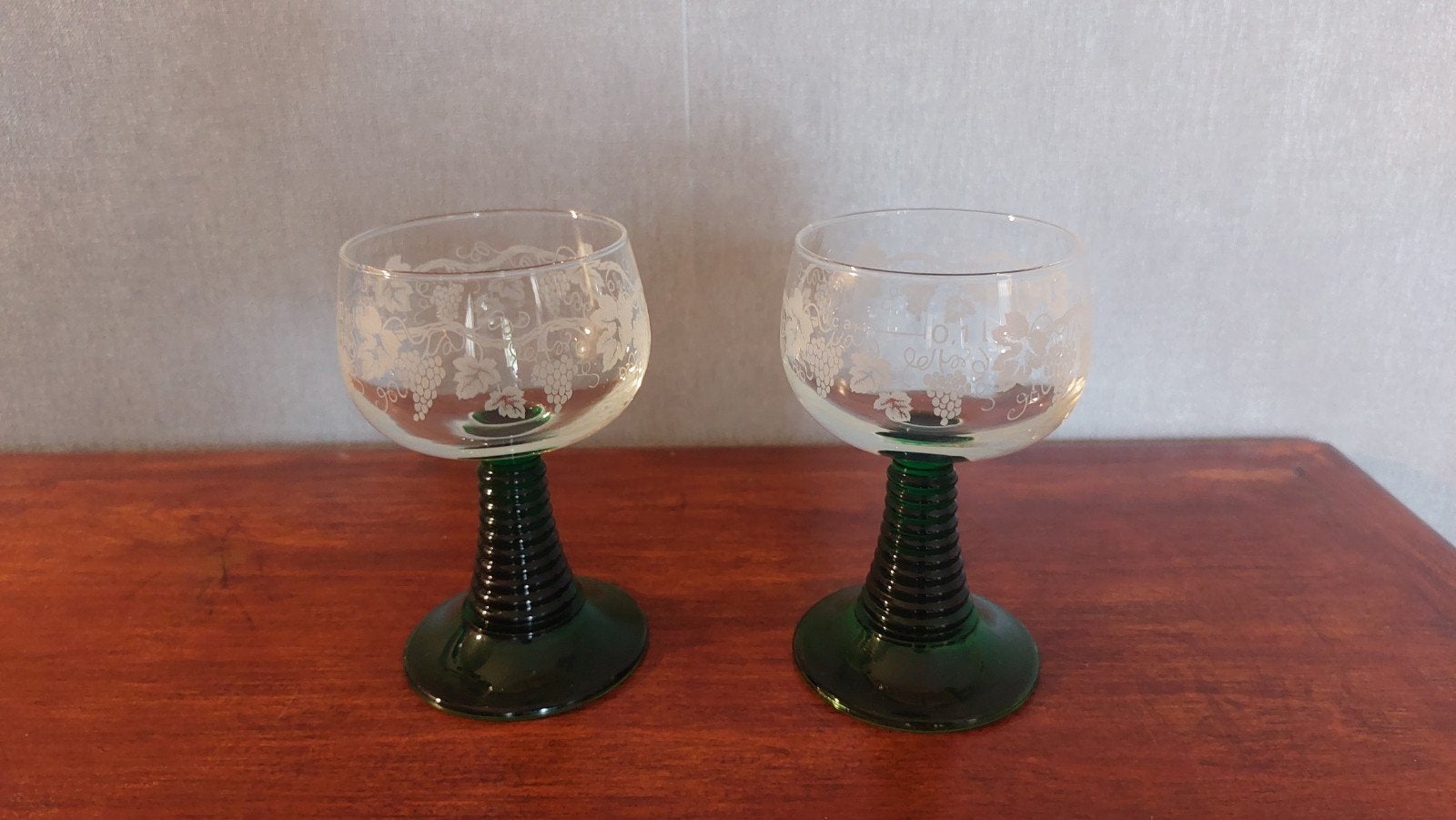 Vintage Luminarc Crystal Romer Wijnglas J.G. Durand 1960s, Antiek en Kunst, Antiek | Glas en Kristal, Ophalen of Verzenden