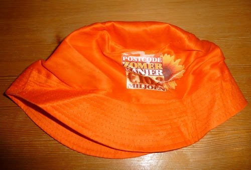 oranje hoedje van postcodeloterij, Kleding | Heren, Ophalen of Verzenden, Nieuw