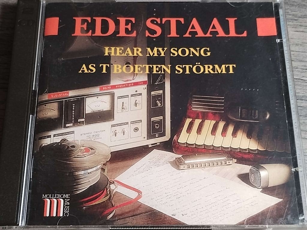 Ede Staal ‎– Hear My Song / As T Boeten Stormt, Cd's en Dvd's, Ophalen of Verzenden, Zo goed als nieuw, Levenslied of Smartlap