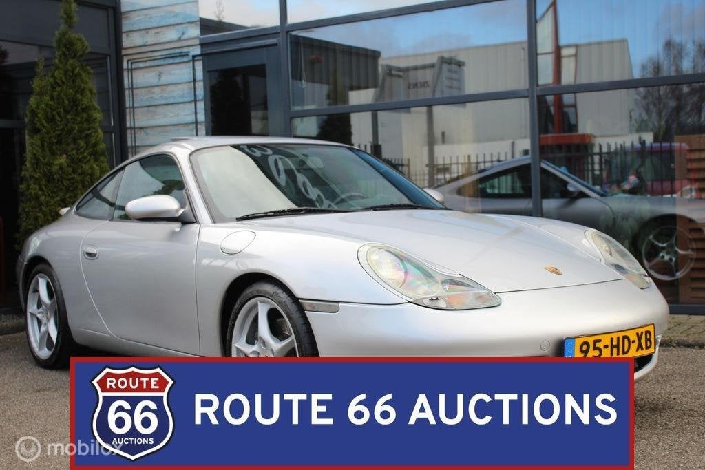 Porsche 911 Carrera | 1998 | Route 66 Auctions, Auto's, Oldtimers, Overige carrosserieën, Zwart, Bedrijf, Porsche