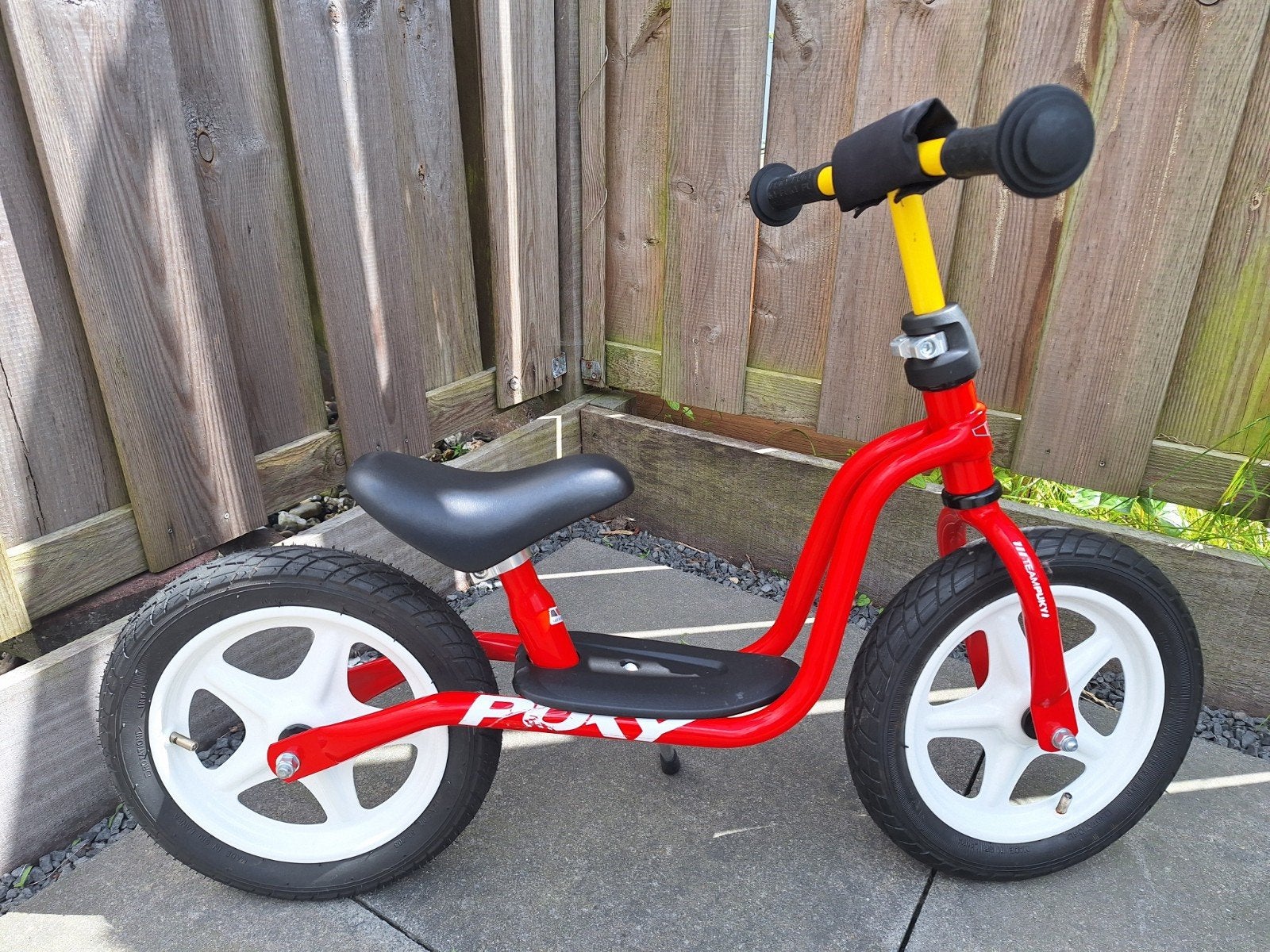 Puky loopfiets racer 12 inch, Fietsen en Brommers, Ophalen, Gebruikt, Minder dan 16 inch