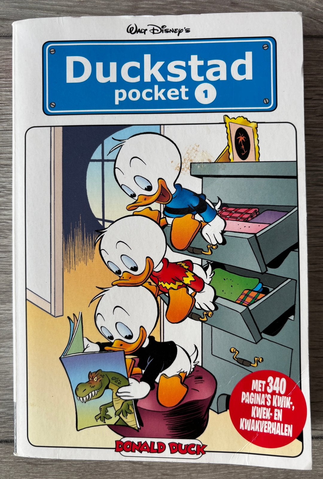 Donald Duck Duckstad pocket 1, Eén stripboek, Ophalen of Verzenden, Zo goed als nieuw