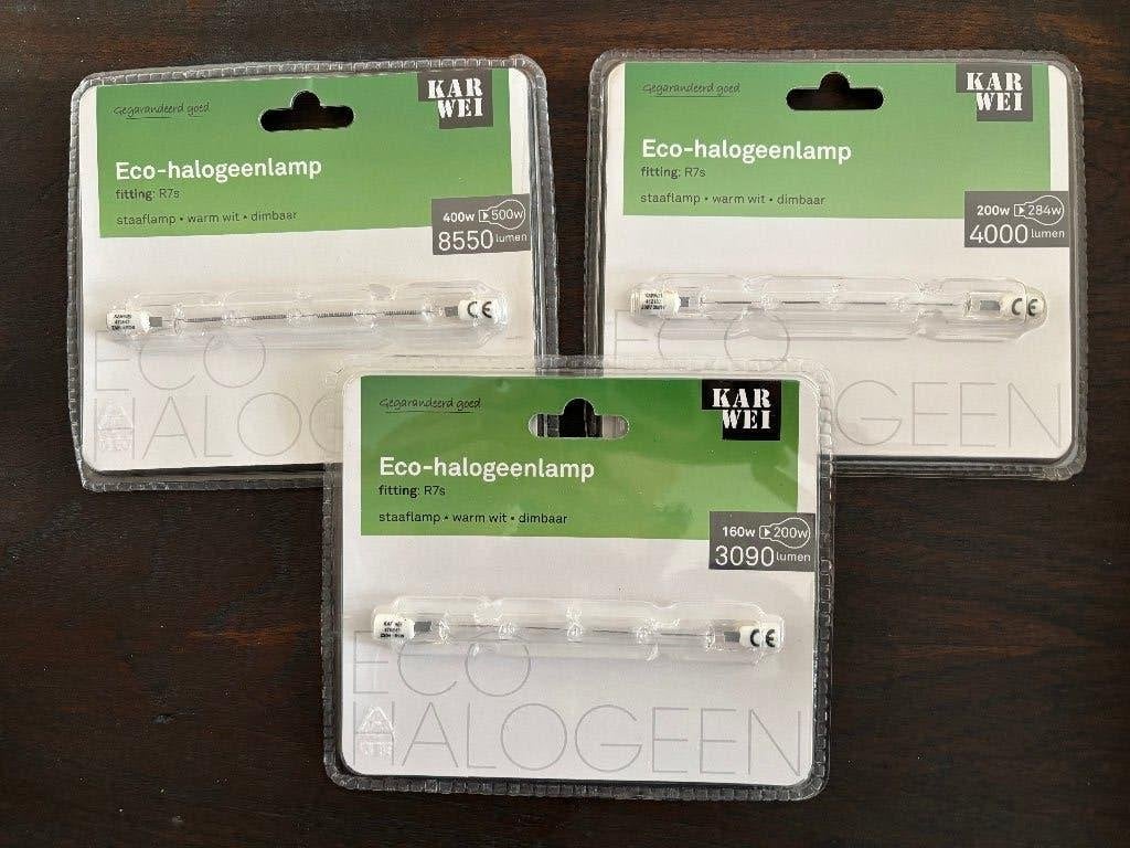 3 Eco-halogeenlamp Fitting R7s 160, 200 en 400 watt, Ophalen, 60 watt of meer, Nieuw, Overige fittingen