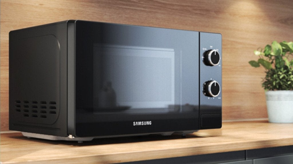 Samsung magnetron (MG32DG4524CTE1; 900W, 32L, met grill), Ophalen, Combimagnetron, Grill, Zo goed als nieuw