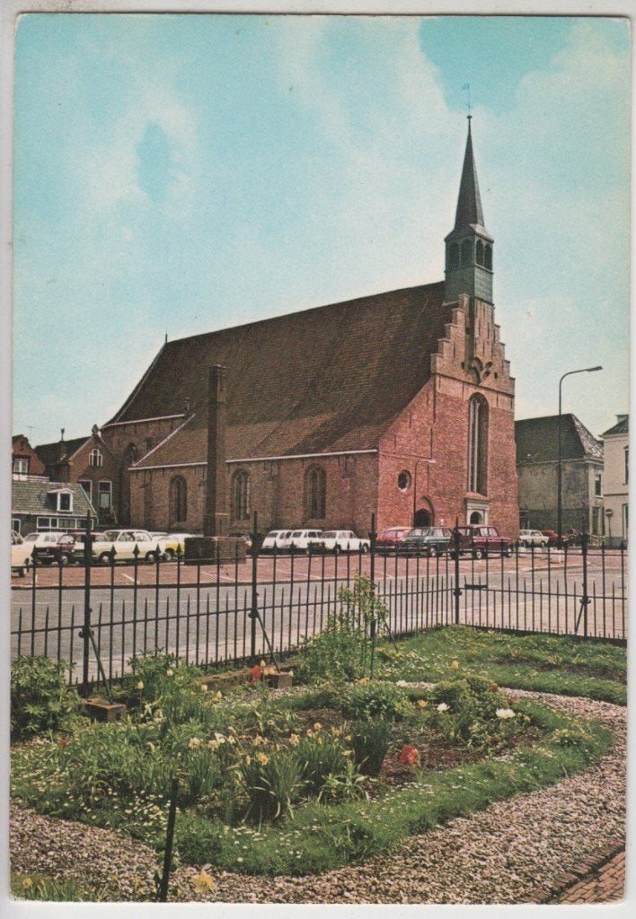 Dokkum- Groeten- NH Kerk- Ongelopen, Verzenden, 1980 tot heden, Ongelopen, Friesland