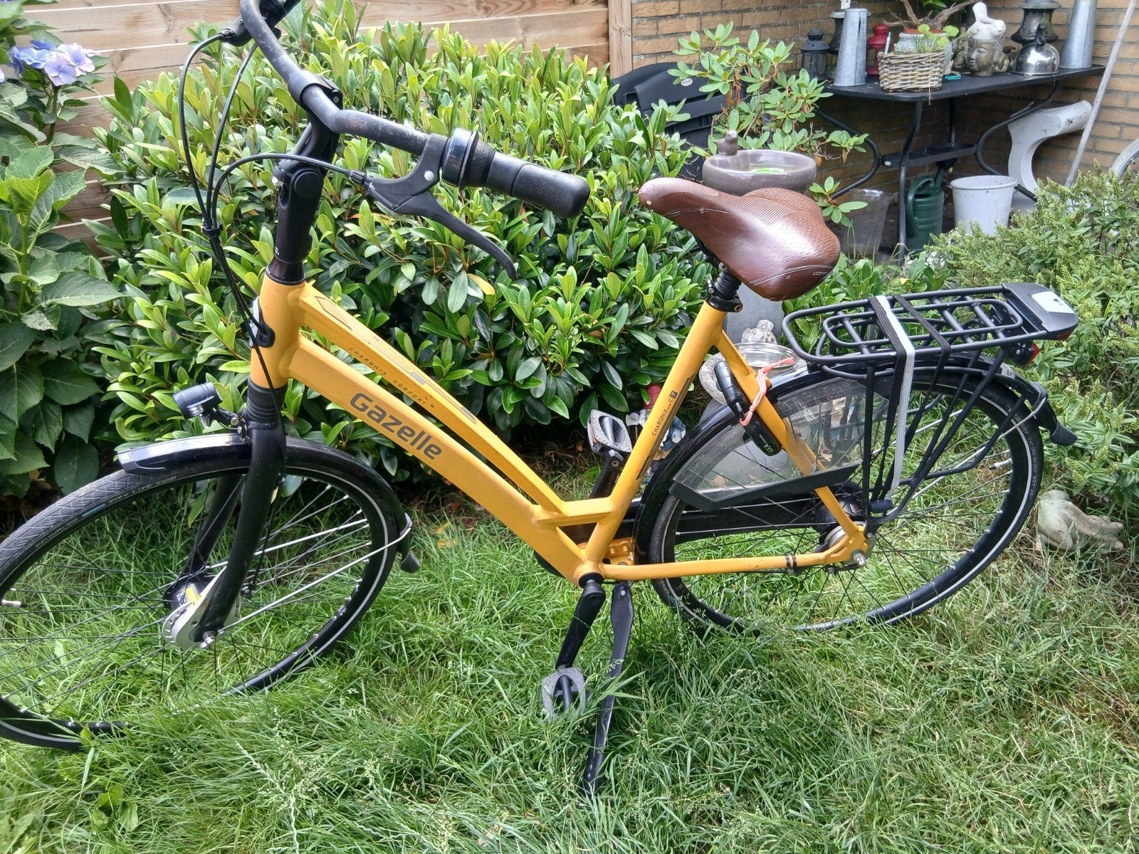 Gazelle damesfiets, Fietsen en Brommers, Fietsen | Dames | Damesfietsen, Ophalen, Versnellingen, 56 cm of meer, Zo goed als nieuw