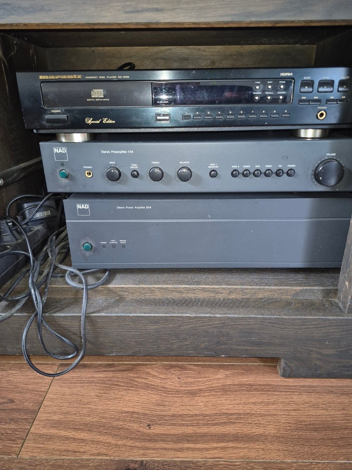 NAD,hifi eindverst 2 ,voorverst 1 ,marantz cd ,kef 4 boxen, Gebruikt, Losse componenten, Cd-speler, Ophalen