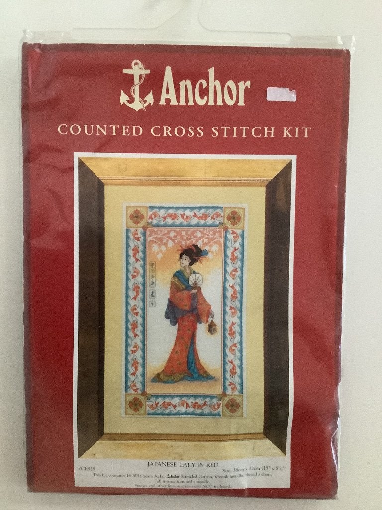 Borduurpakket Anchor, Hobby en Vrije tijd, Ophalen of Verzenden, Nieuw, Handborduren, Borduurpakket
