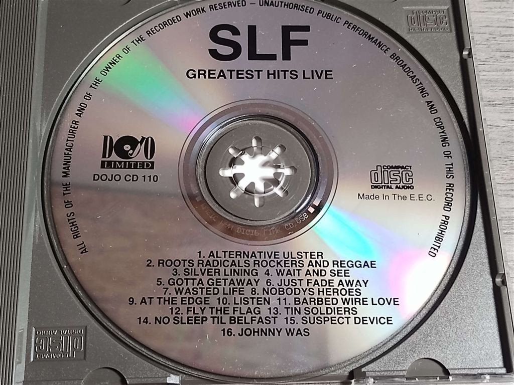 Stiff Little Fingers - Greatest Hits Live, Ophalen of Verzenden, Zo goed als nieuw, Poprock