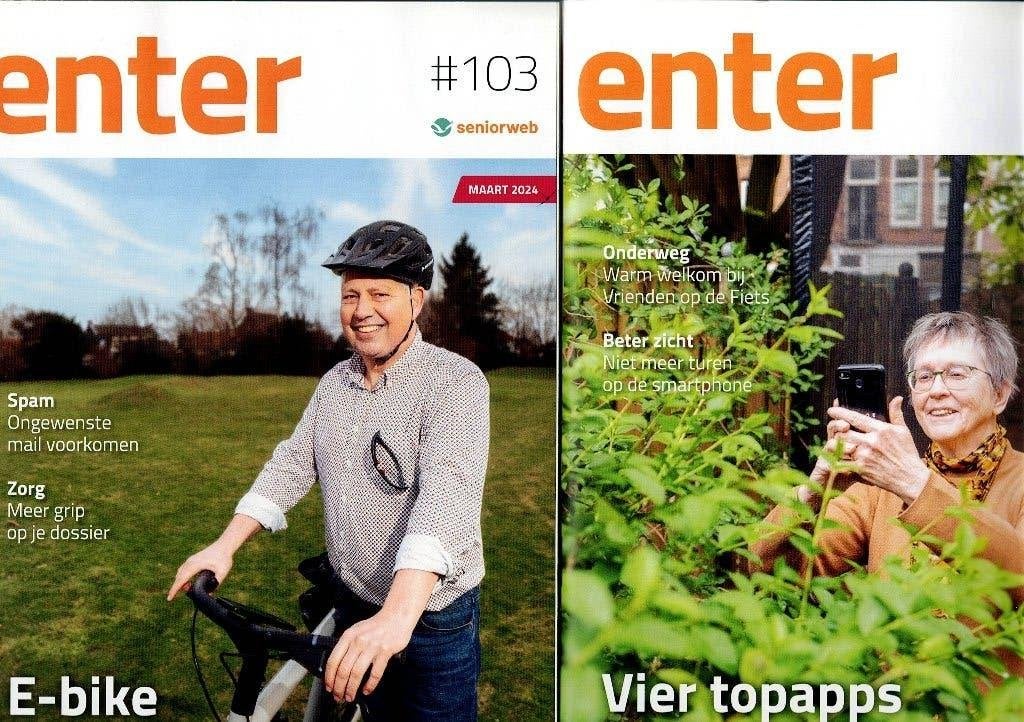 19 x Enter, Ophalen of Verzenden, Gelezen, Internet of Webdesign, Senior Web