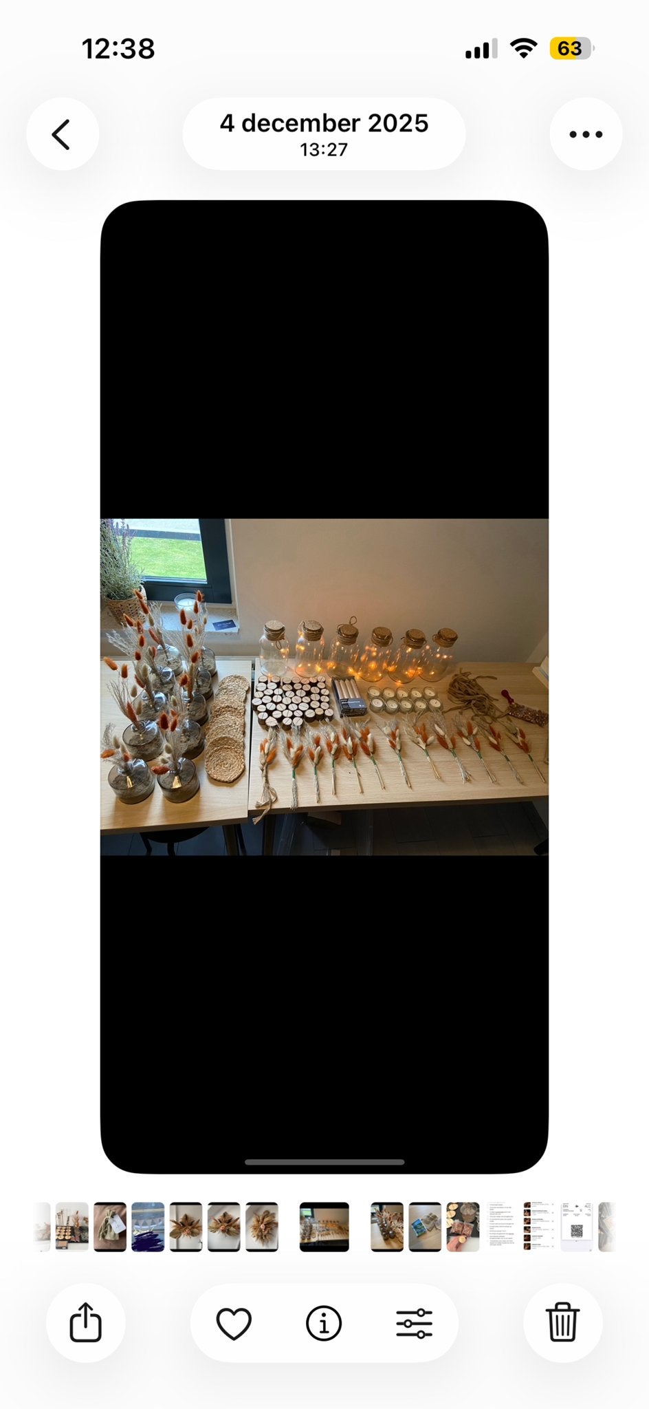 Complete Decoratie Set voor Bruiloft/Feest - Boho Stijl, Ophalen, Hout, Gebruikt, Meerkleurig