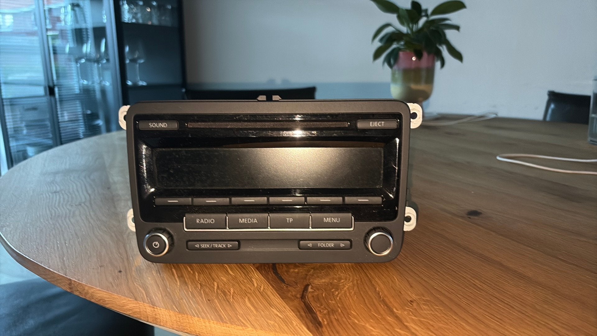 Volkswagen Radio CD Speler (VW5M0035186J), Auto diversen, Autoradio's, Ophalen, Zo goed als nieuw