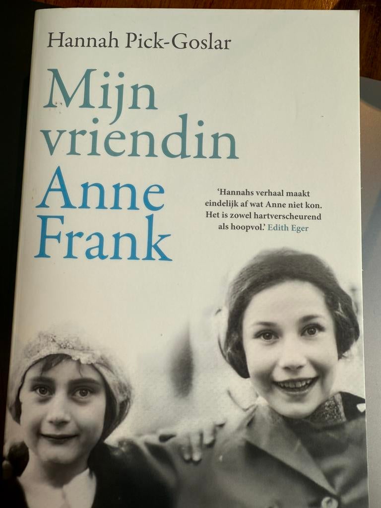 Mijn vriendin anne frank Hannah Pick Goslar, Boeken, Ophalen of Verzenden, Zo goed als nieuw, Overige