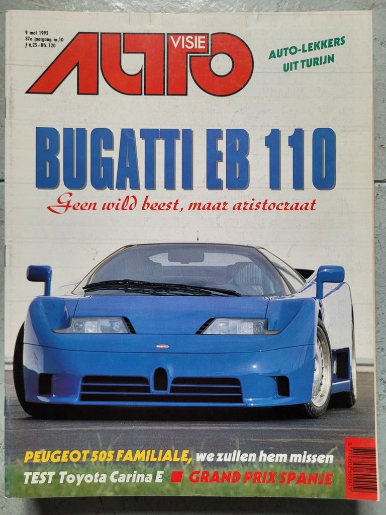 Autovisie nr 10 van 1992, Ophalen of Verzenden, Gelezen, Algemeen