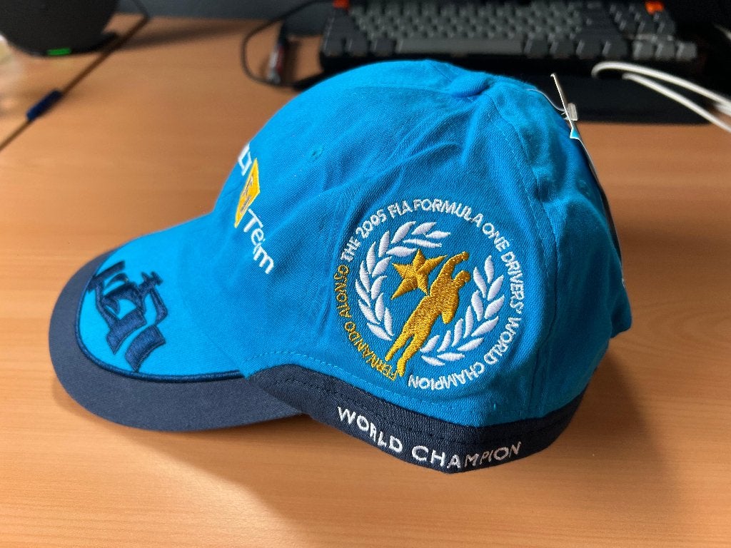Renault F1 Team Fernando Alonso 2005 World Champion Cap, Ophalen of Verzenden, Nieuw, Formule 1