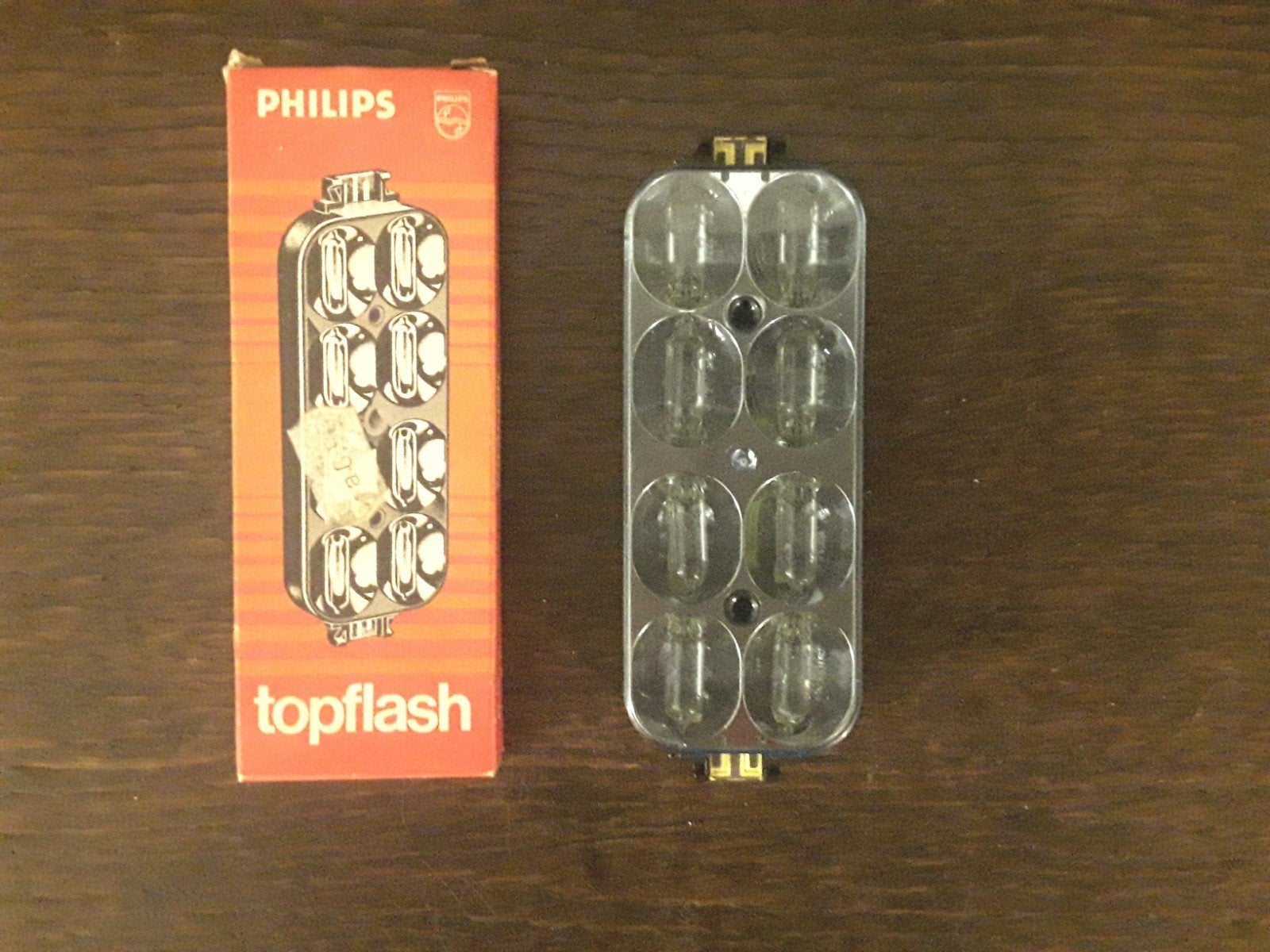Collectorsitem: er is nog één:Philips Topflash doosje 8, Ophalen of Verzenden, Overige merken