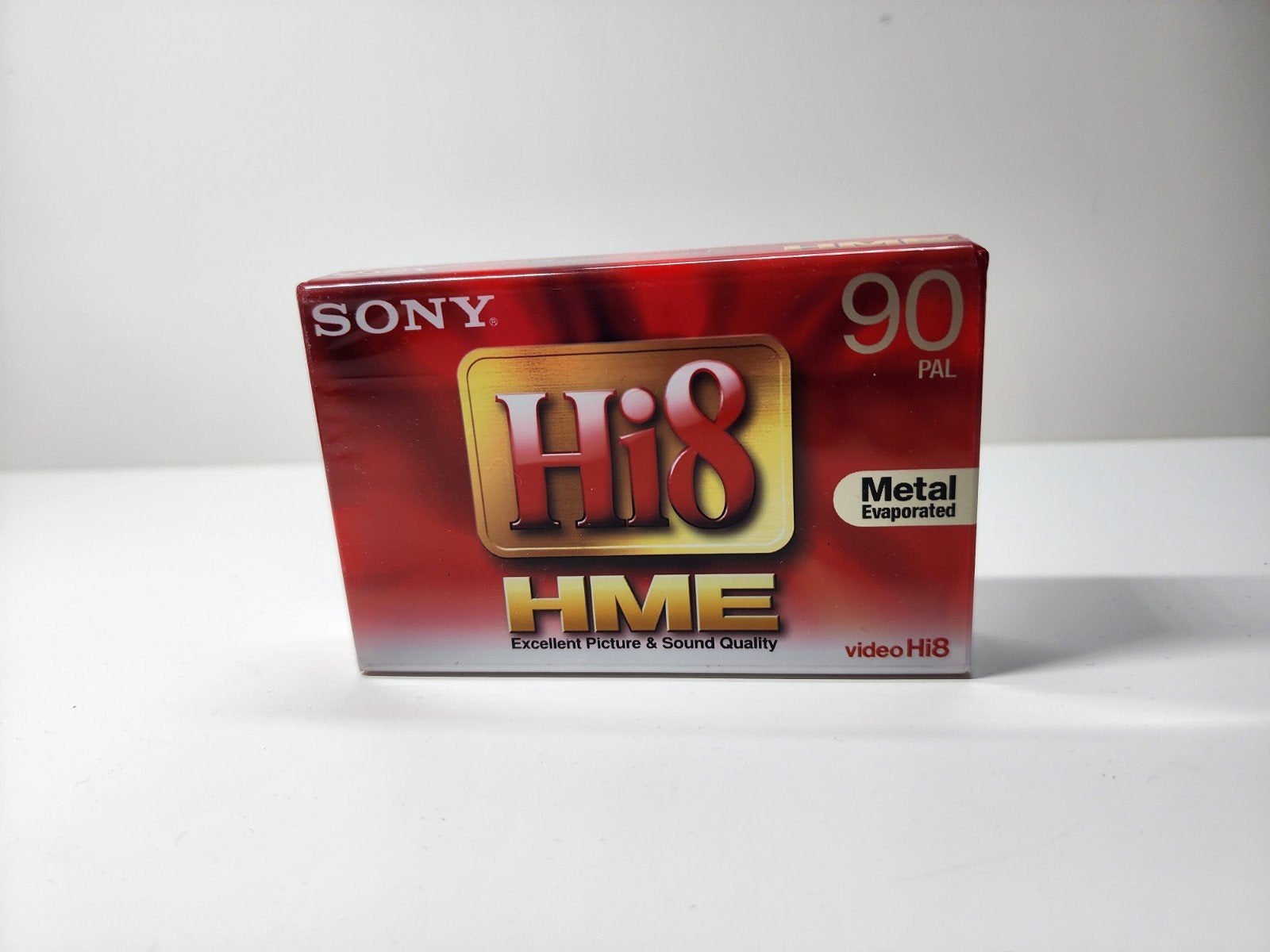 Sony Hi8 90-minuten videoband - Nieuw in verpakking, Ophalen of Verzenden, Hi 8, (Video)band