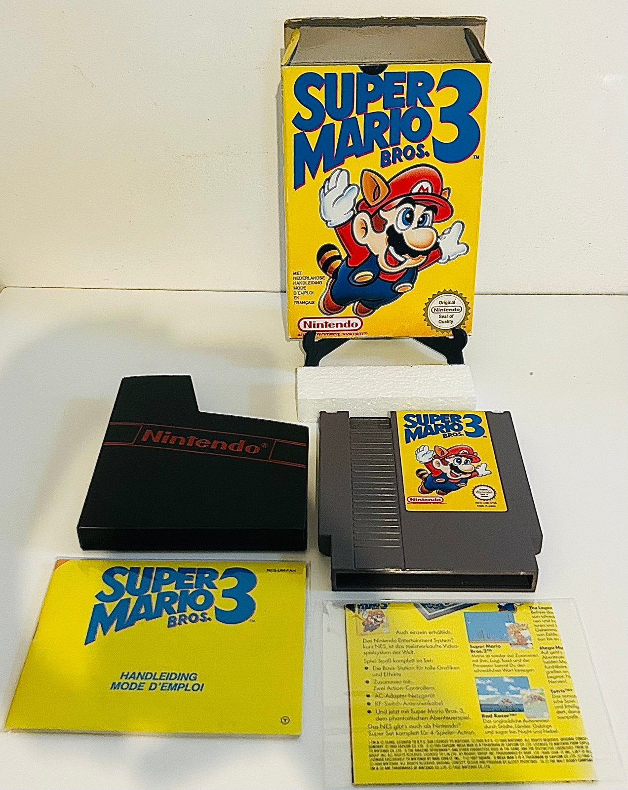 Super Mario Bros 3, 1 speler, Ophalen of Verzenden, Zo goed als nieuw, Vanaf 3 jaar