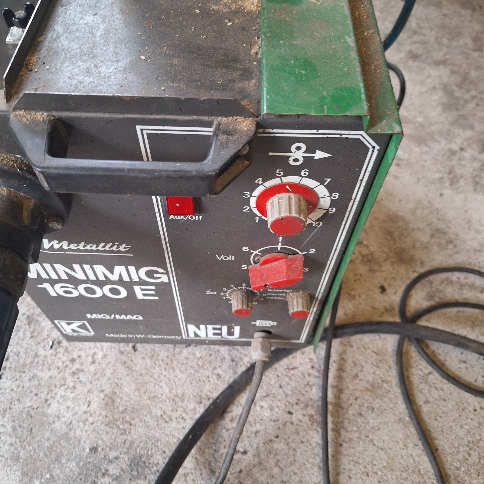 te koop een metallit co2 lasapparaat met defect met gasfles, Doe-het-zelf en Verbouw, Ophalen of Verzenden, Gebruikt, Co2