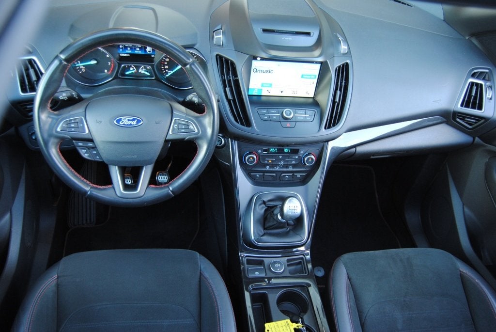 Ford Kuga 1.5 EcoB. ST Line | Apple Carplay | Trekhaak | Pan, Auto's, Euro 6, Wit, Origineel Nederlands, Bedrijf