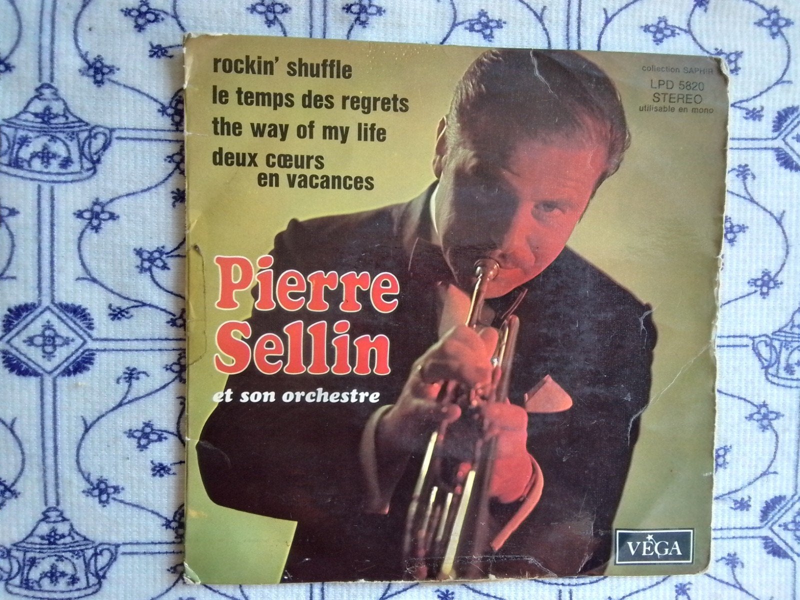 Pierre sellin          Rockin shuffle   (4 liedjes) EP, Ophalen of Verzenden, Zo goed als nieuw, Wereldmuziek