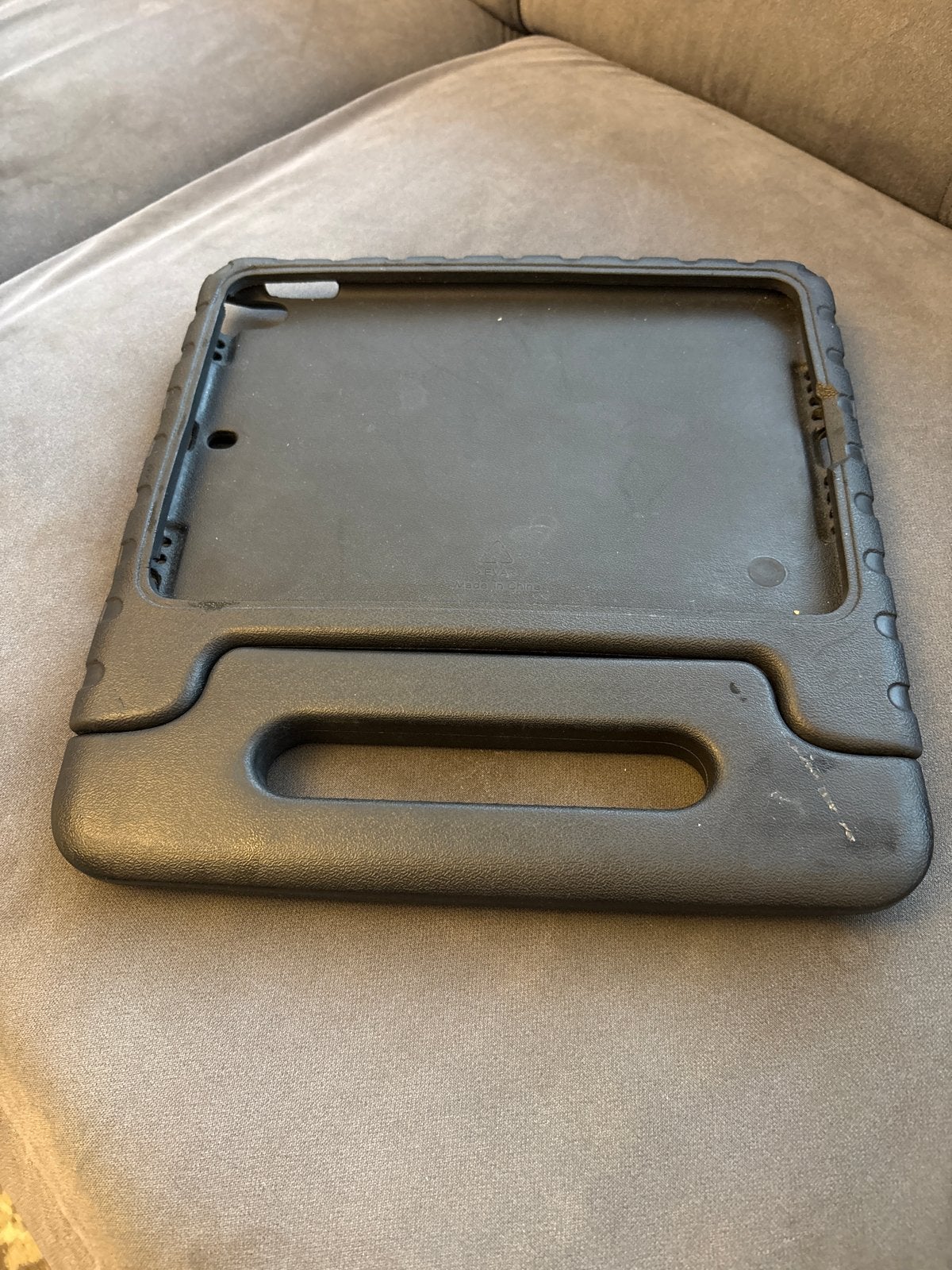 Zwarte tablet hoes met handvat voor kinderen, Ophalen, Zo goed als nieuw, 10 inch, Bescherming voorkant