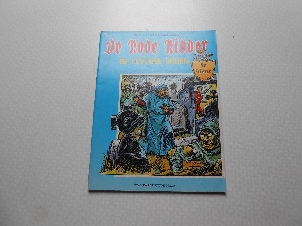 Rode ridder 106 De levende doden 1983 1 ste druk., Boeken, Stripboeken, Willy Vandersteen, Eén stripboek, Ophalen of Verzenden