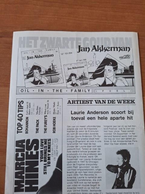 Veronica Top 40 1981 Jan Akkerman, Verzenden, Gebruikt, Boek, Tijdschrift of Artikel