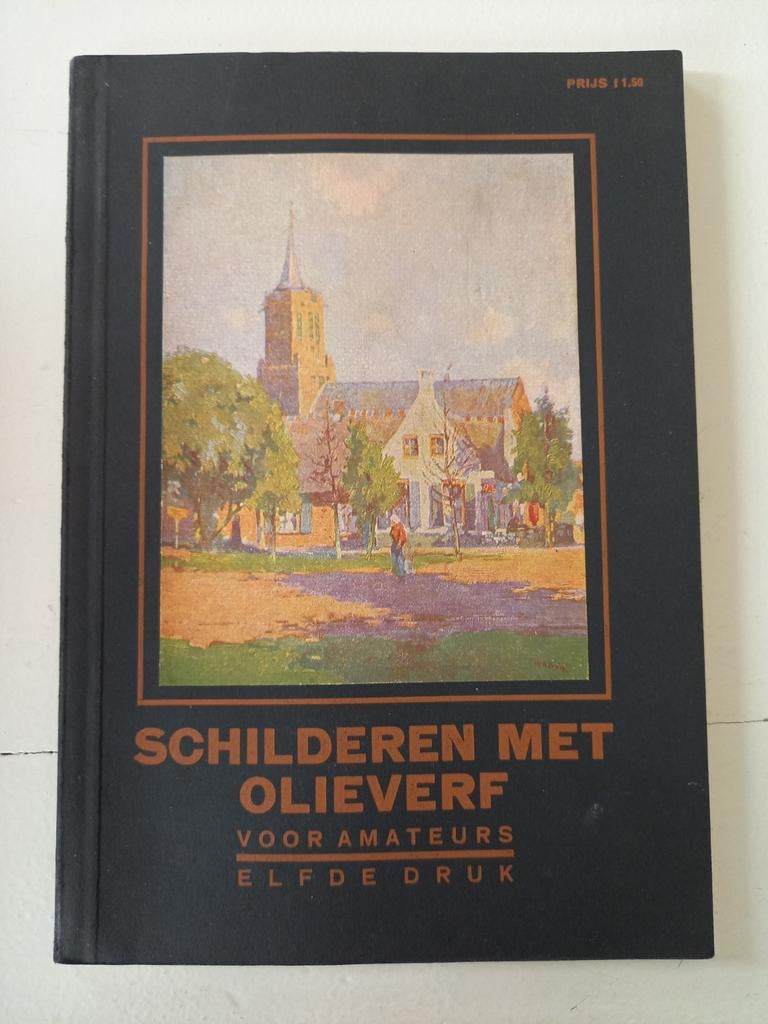 w7 Schilderen met Olieverf - Ir. J. P. Valkema Blouw, Ophalen of Verzenden, Gelezen, Tekenen en Schilderen