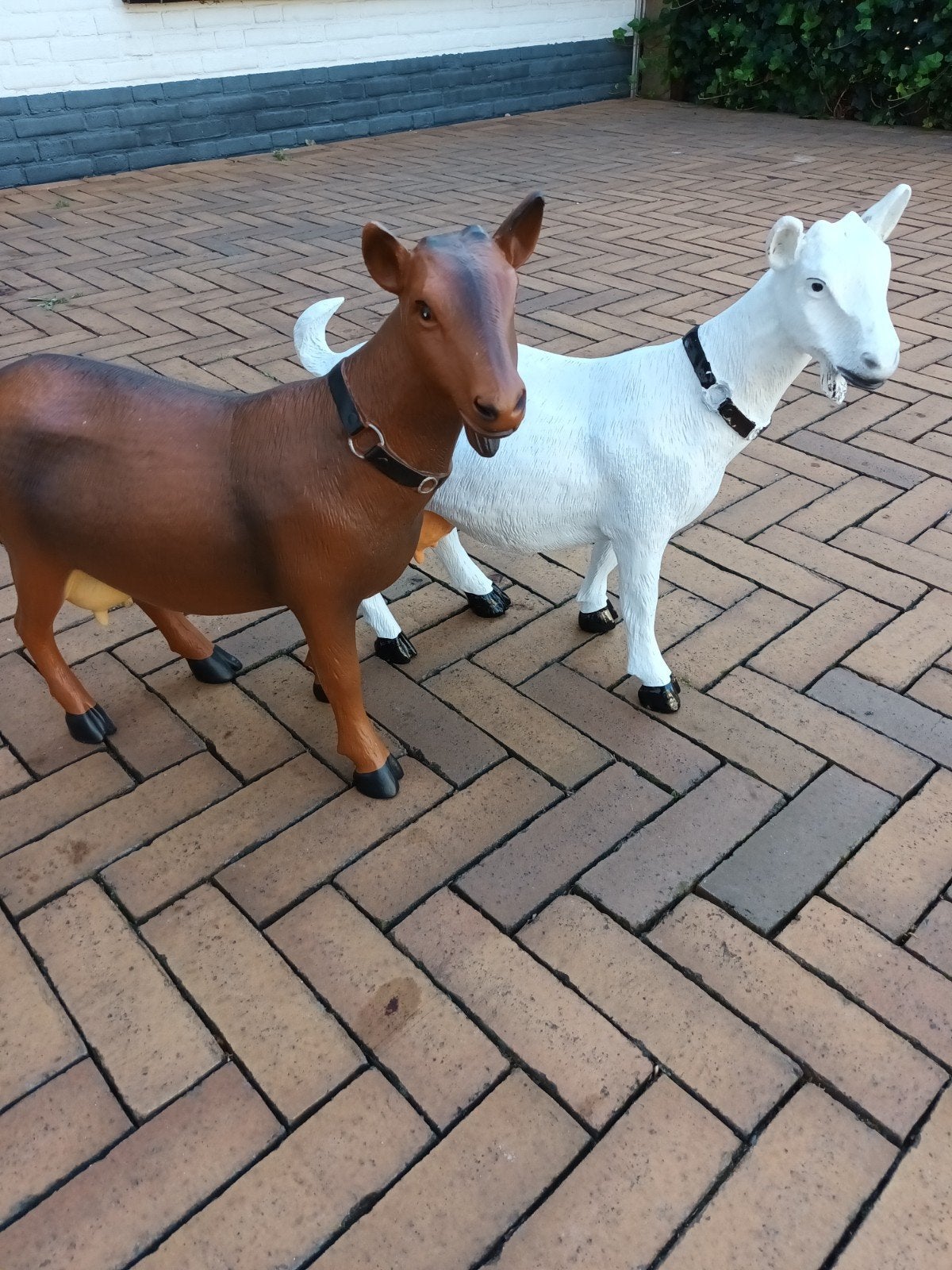Nieuwe Beelden GEITEN en BOKJES, Tuin en Terras, Tuinbeelden, Ophalen, Nieuw, Kunststof