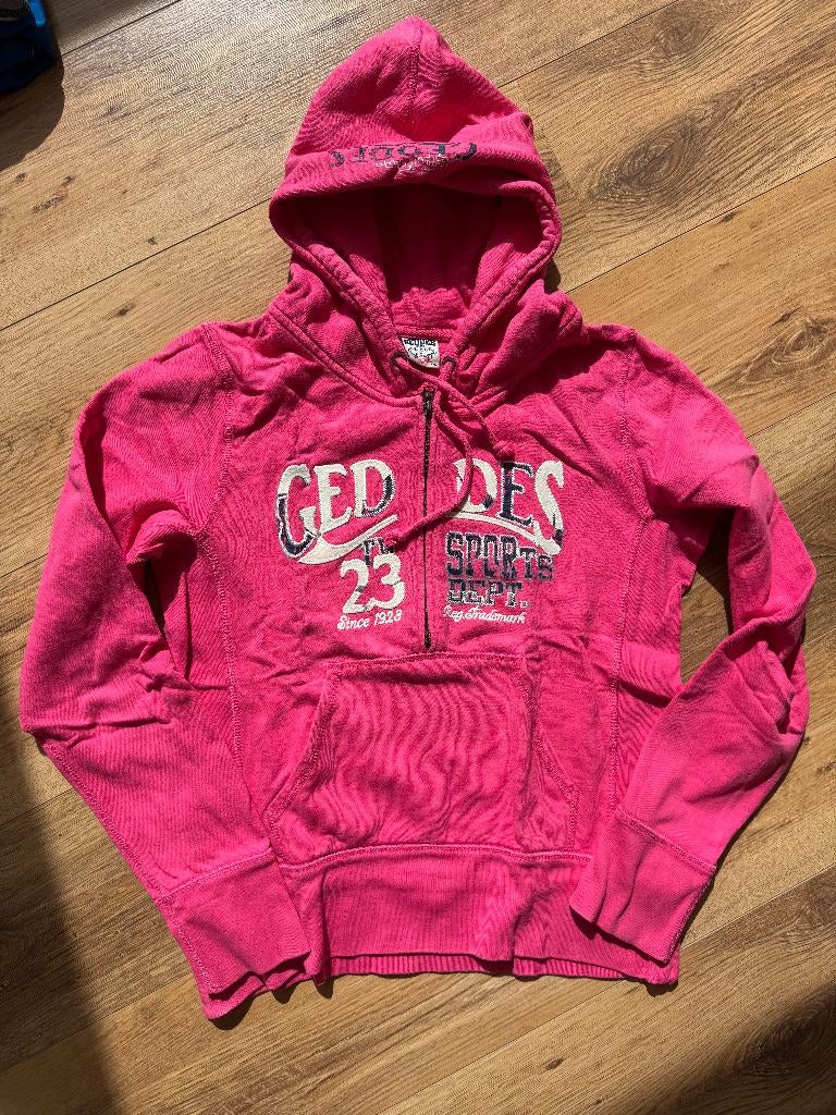 Geddes and Gillmore - hoodie met rits - fuchsia roze -mt XXL, Ophalen of Verzenden, Zo goed als nieuw, Maat 46/48 (XL) of groter