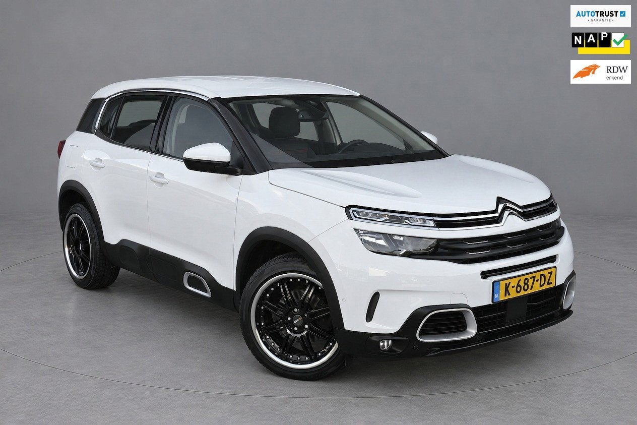 Citroen C5 Aircross Clima|Carplay|Camera|Distributie v.v.|1e, Voorwielaandrijving, Stof, Gebruikt, Euro 6