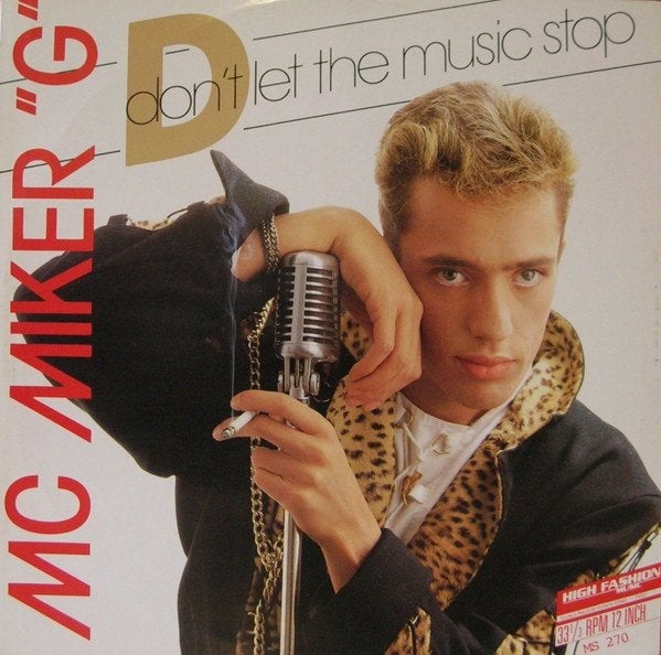 MC Miker G - Don't Let the Music Stop (Maxi Single), Gebruikt, 12 inch, Overige typen, Hiphop en Rap