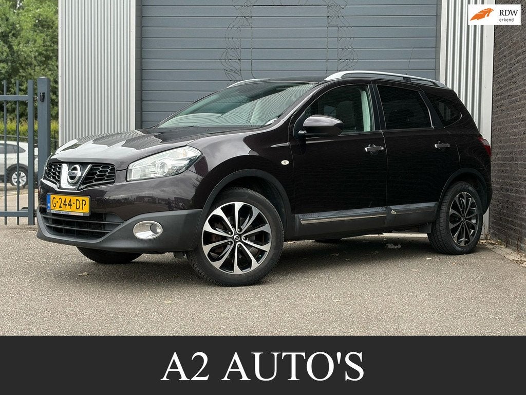 Nissan Qashqai +2 2.0 Business Edition Camera|Ecc|Cruise, Auto's, Nissan, Euro 5, Stof, Gebruikt, 7 stoelen