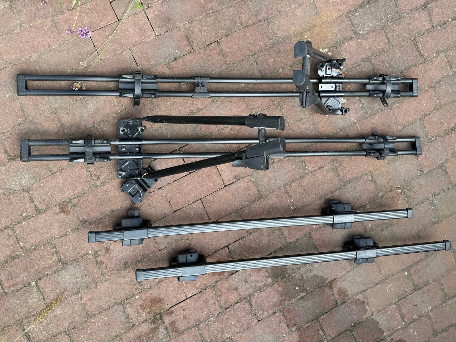 Thule fietsendrager en dakdragerset, Auto diversen, Dakdragers, Ophalen of Verzenden, Gebruikt
