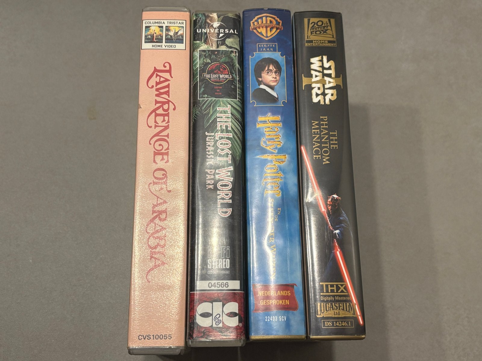 VHS-collectie: Star Wars, Harry Potter, Jurassic Park, Lawre, Cd's en Dvd's, Ophalen of Verzenden, Gebruikt, Nederlands, VHS