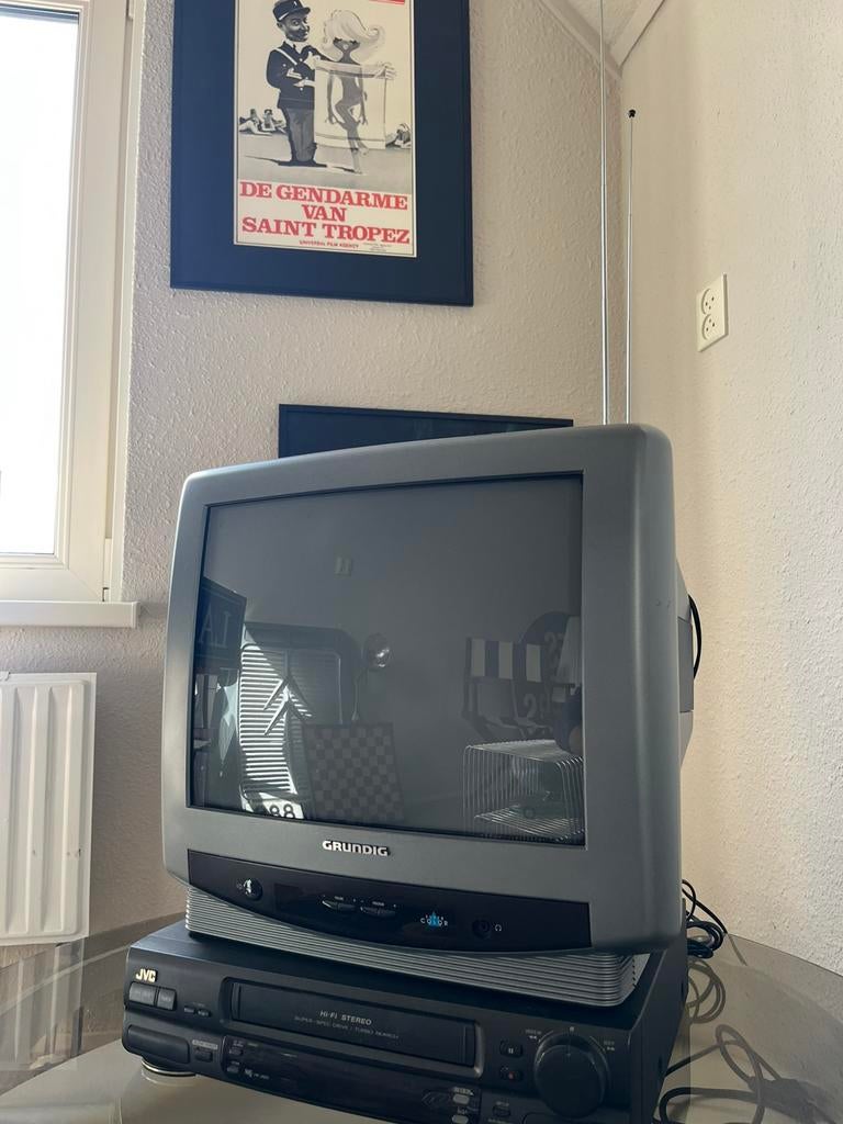 Grundig TEXT | CRT Beeldbuis televisie, Ophalen, Zo goed als nieuw, Philips