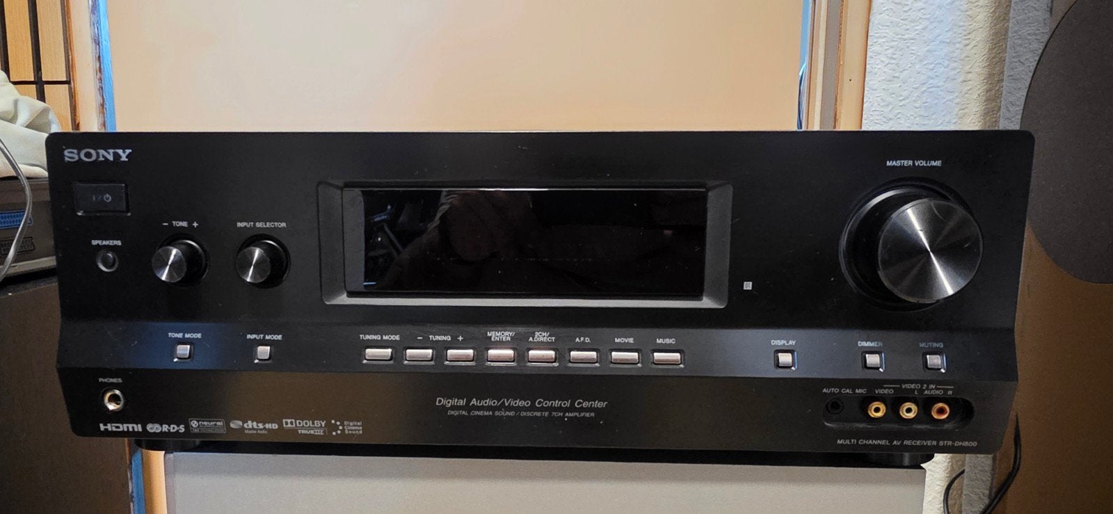 Versterker Sony str-dh800, Ophalen, Zo goed als nieuw, 60 tot 120 watt, Sony