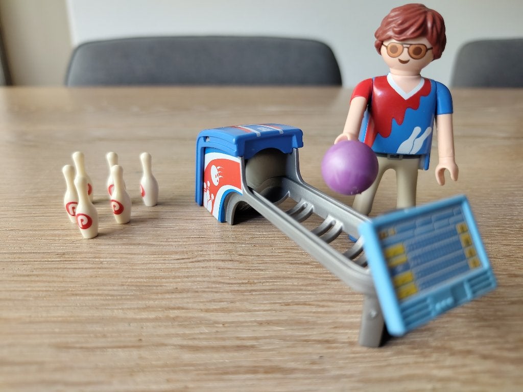 Playmobil Bowling speler - 9440, Ophalen of Verzenden, Zo goed als nieuw