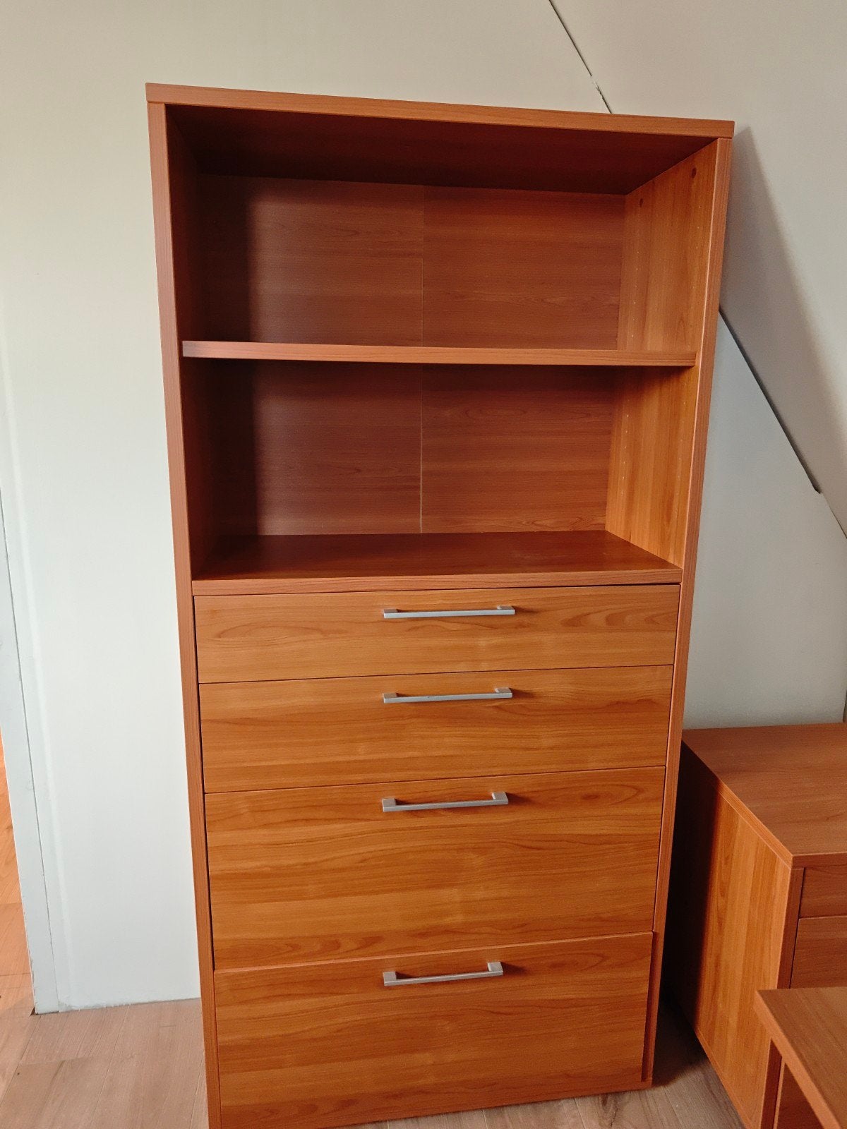 Kast met verstelbare planken en lades, Ophalen, Gebruikt, 50 tot 100 cm, Met lade(s)
